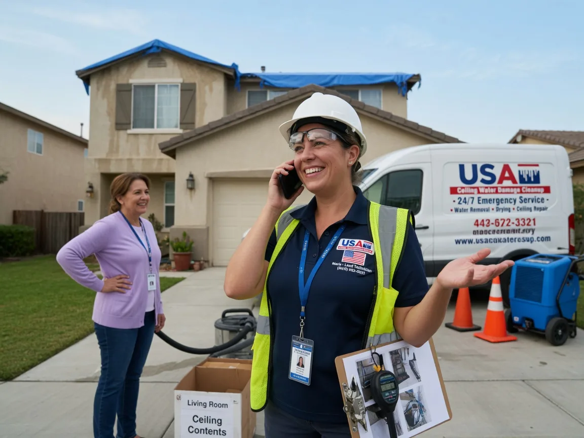 Ceiling Water Damage Restoration Mannsville, OK FAQs